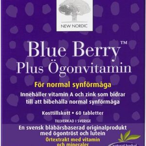 New Nordic Blue Berry Plus Ögonvitamin